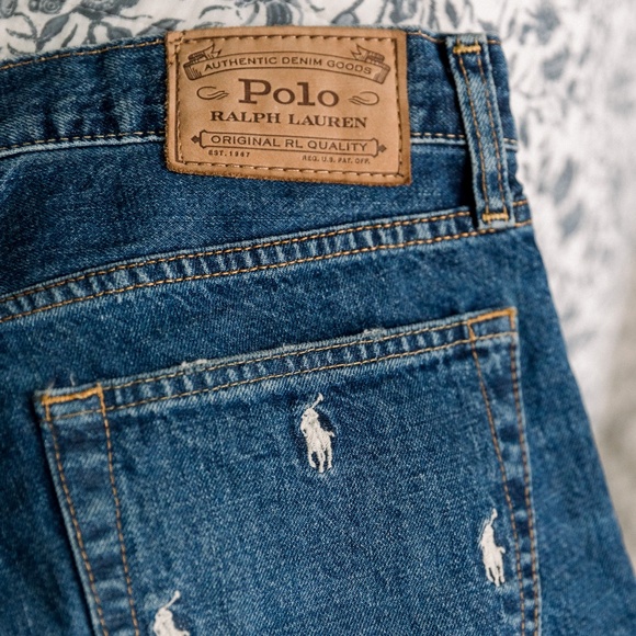 Polo Ralph Lauren Sullivan Slim-Fit Tapered Leg Embroidered Pony Stretch Jeans - Picture 7 of 13